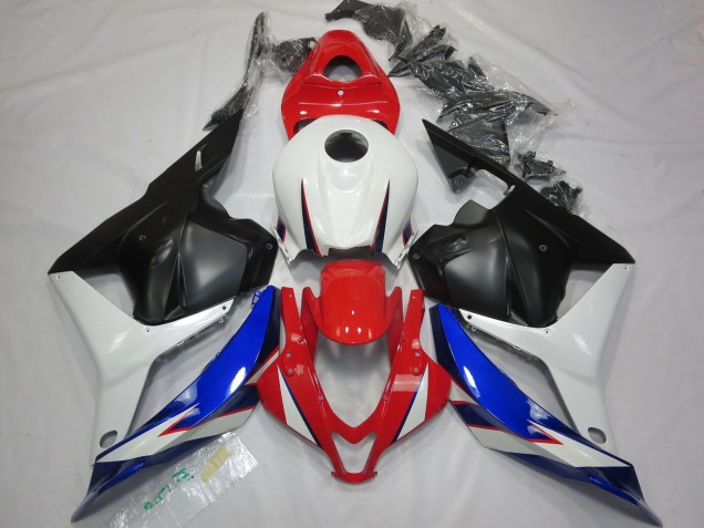 OEM Style Black White Red and Blue 2009-2012 Honda CBR600RR Fairings Factory