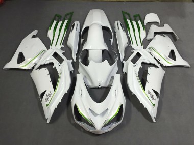 Pearl White Custom 2012-2019 Kawasaki ZX14R Fairings Factory