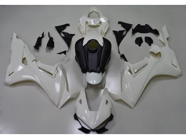 Pearl White Plain 2017-2019 Honda CBR1000RR Fairings Factory