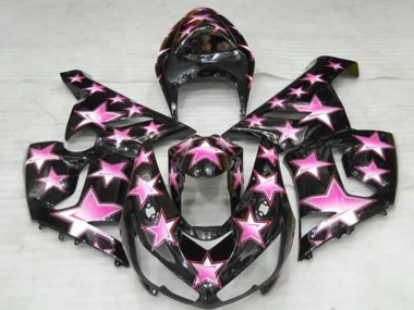 Pink Star 2005-2006 Kawasaki ZX6R Fairings Factory