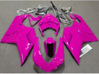 Plain Gloss Pink 2007-2012 Ducati 848 1098 1198 Fairings Factory