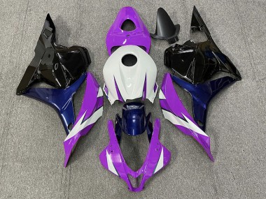 Purple and White 2009-2012 Honda CBR600RR Fairings Factory