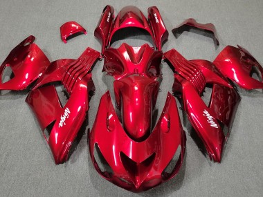 Red Gloss 2006-2011 Kawasaki ZX14R Fairings Factory