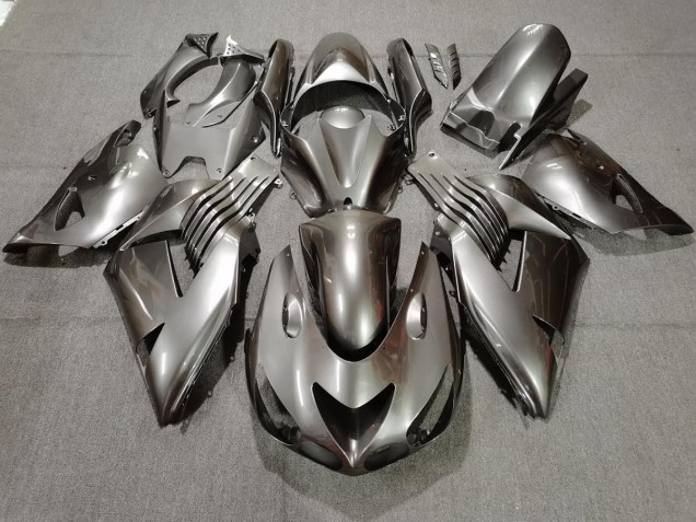 Silver 2006-2011 Kawasaki ZX14R Fairings Factory