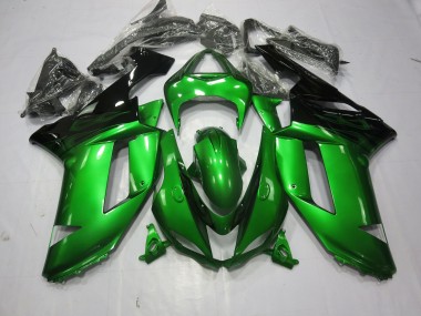 Special Green 2007-2008 Kawasaki ZX6R Fairings Factory