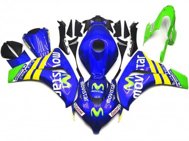 Vibrant MoviStar 2008-2011 Honda CBR1000RR Fairings Factory