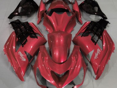 Vibrant Red 2012-2019 Kawasaki ZX14R Fairings Factory