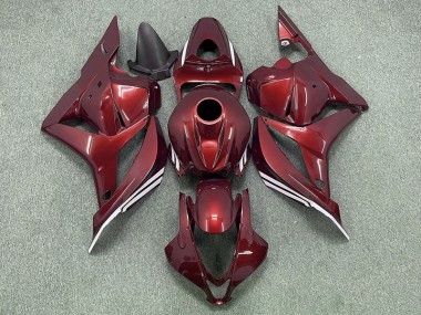 Wine Red 2009-2012 Honda CBR600RR Fairings Factory