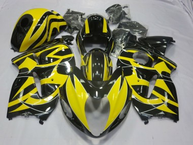 Yellow and Black 1997-2007 Suzuki GSXR 1300 Fairings Factory
